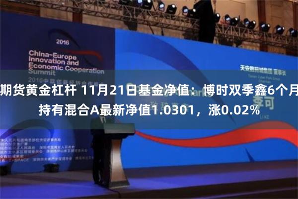 期货黄金杠杆 11月21日基金净值：博时双季鑫6个月持有混合A最新净值1.0301，涨0.02%